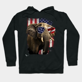 Majestic Marvels Elephant Chronicles, Stylish Tee Extravaganza Hoodie